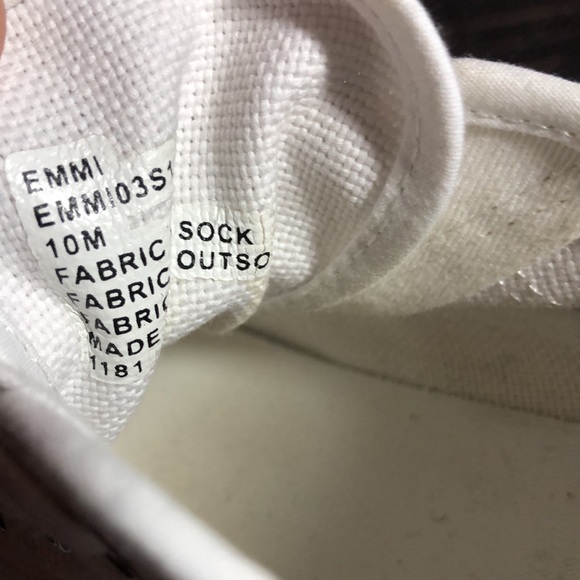 Steve Madden canvas top raised sole sneakers - Picture 5 of 6